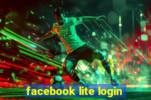 facebook lite login